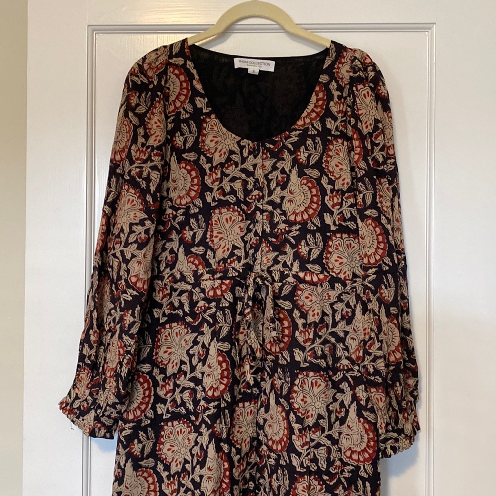 Emerson Fry Block Print Maxi Dress